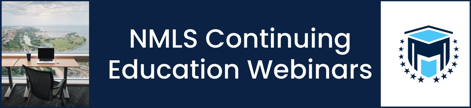 NMLS Continuing Education Webinars