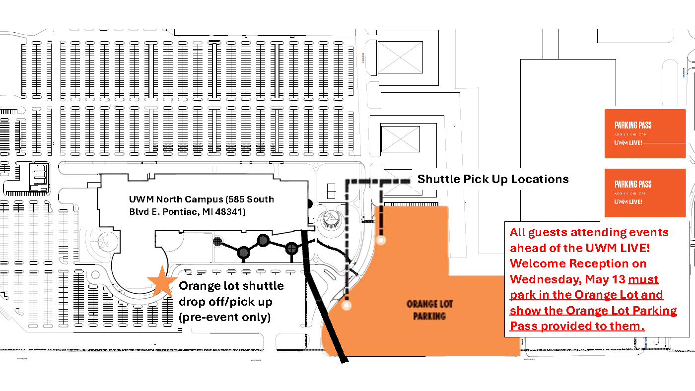 UWM Parking Map UWM Parking Map