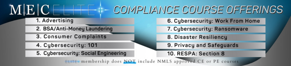 MEC Elite+ Compliance Courses